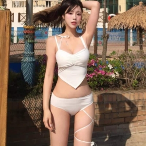 흰색 비키니
