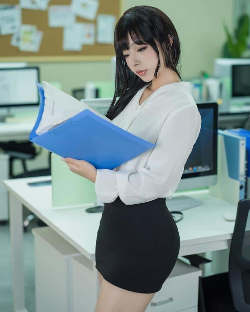 오피스룩 후방주의3