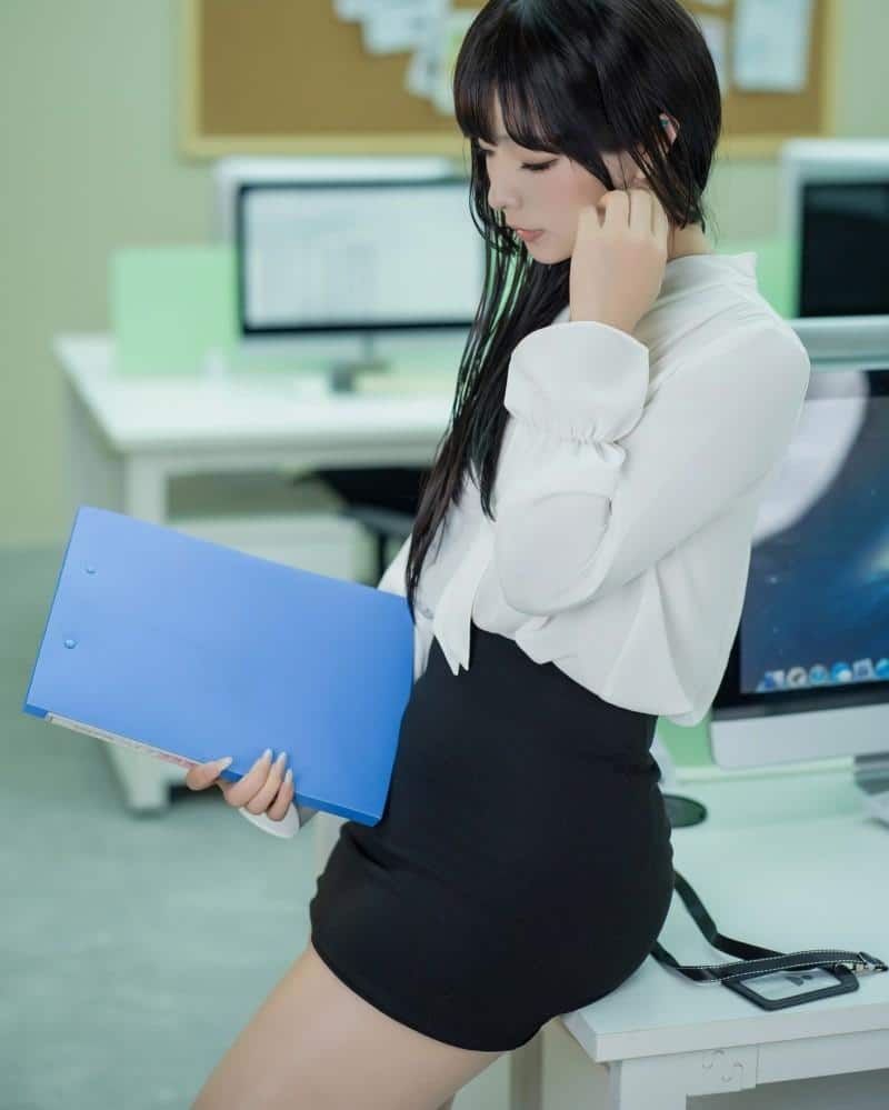 오피스룩 후방주의5
