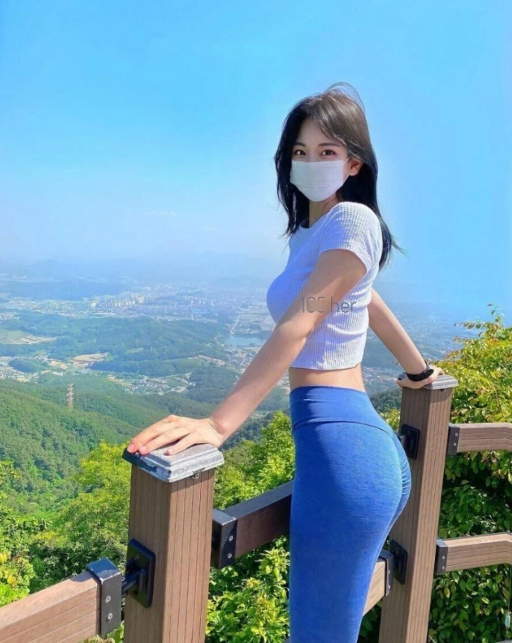 레깅스 등산녀