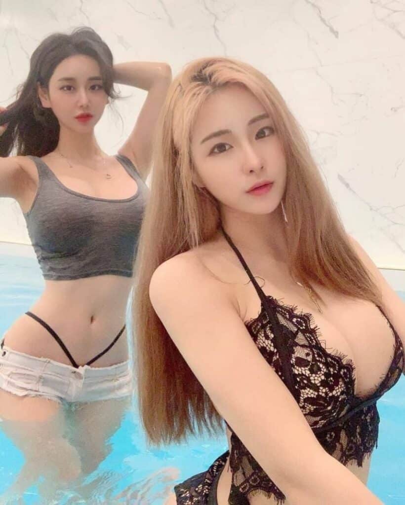 로드걸 bj 거울셀카